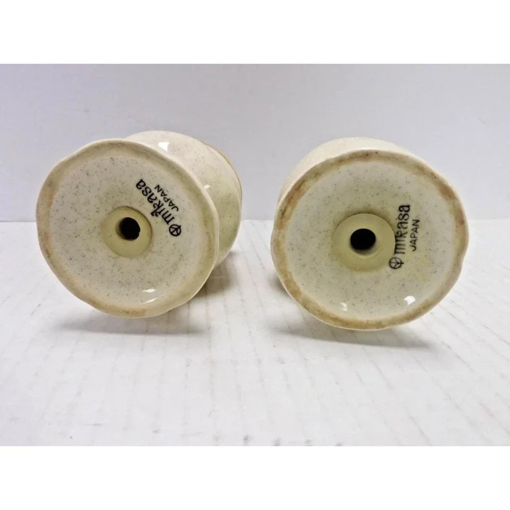 Vintage Mikasa Sunny Side Salt & pepper Shakers Model EB802 3.5